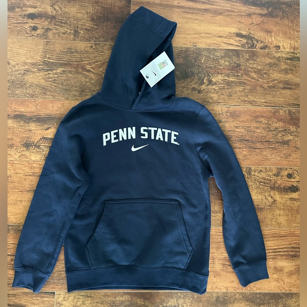 Nike Kids Penn State Navy Hoodie size Medium